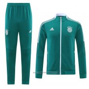 Chandal de Chaqueta del Bayern Munich Nino 2021-2022 Verde