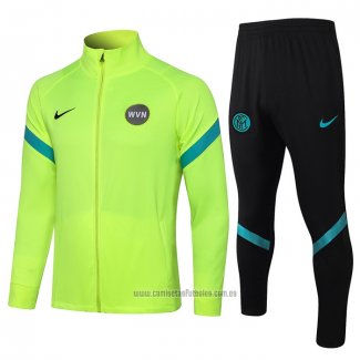 Chandal de Chaqueta del Inter Milan 2021-2022 Verde