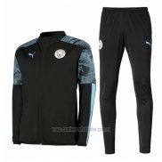 Chandal de Chaqueta del Manchester City 2019-2020 Negro