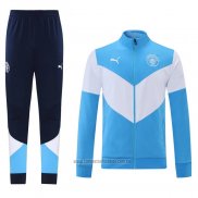 Chandal de Chaqueta del Manchester City 2021-2022 Azul