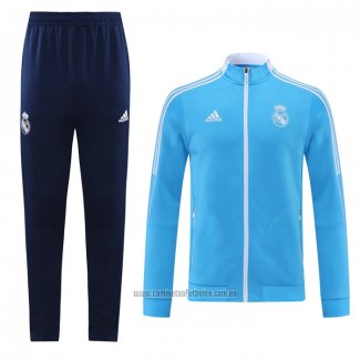 Chandal de Chaqueta del Real Madrid 2021-2022 Azul