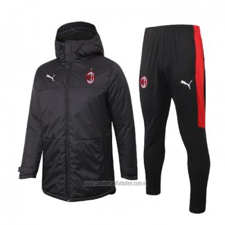 Chandal de Invierno del AC Milan 2020-2021 Negro