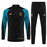 Chandal de Sudadera del Alemania Nino 2023-2024 Negro