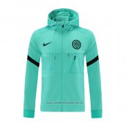 Chaqueta con Capucha del Inter Milan 2021-2022 Verde