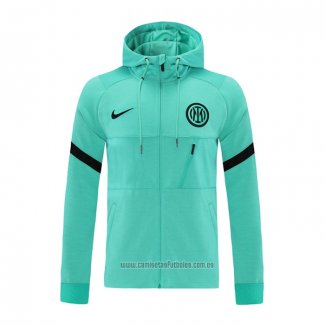 Chaqueta con Capucha del Inter Milan 2021-2022 Verde