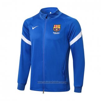 Chaqueta del Barcelona 2021-2022 Azul y Blanco