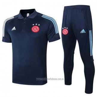 Conjunto Polo Ajax 2020-2021 Azul