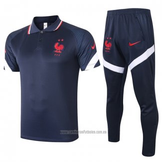 Conjunto Polo Francia 2020 Azul