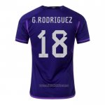 Camiseta del Argentina Jugador G.Rodriguez 2ª Equipacion 2022