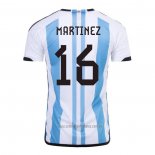 Camiseta del Argentina Jugador Martinez 1ª Equipacion 2022