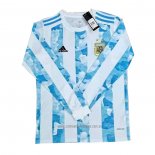 Camiseta del Argentina 1ª Equipacion Manga Larga 2021