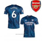 Camiseta del Arsenal Jugador Gabriel 3ª Equipacion 2020-2021