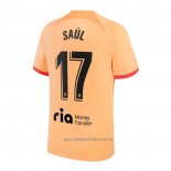 Camiseta del Atletico Madrid Jugador Saul 3ª Equipacion 2022-2023