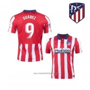 Camiseta del Atletico Madrid Jugador Suarez 1ª Equipacion 2020-2021