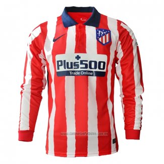 Camiseta del Atletico Madrid 1ª Equipacion Manga Larga 2020-2021