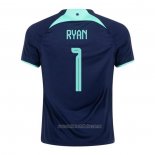 Camiseta del Australia Jugador Ryan 2ª Equipacion 2022