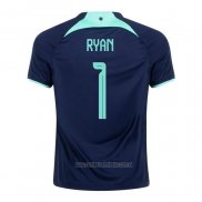 Camiseta del Australia Jugador Ryan 2ª Equipacion 2022