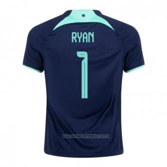 Camiseta del Australia Jugador Ryan 2ª Equipacion 2022