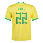 Camiseta del Brasil Jugador Bremer 1ª Equipacion 2022