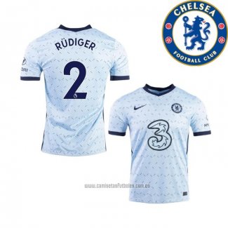 Camiseta del Chelsea Jugador Rudiger 2ª Equipacion 2020-2021