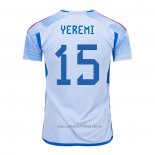 Camiseta del Espana Jugador Yeremi 2ª Equipacion 2022