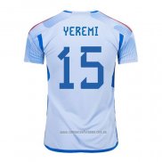 Camiseta del Espana Jugador Yeremi 2ª Equipacion 2022