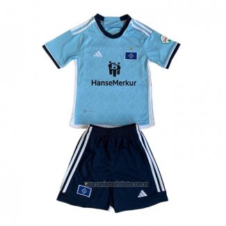 Camiseta del Hamburger 2ª Equipacion Nino 2023-2024