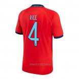 Camiseta del Inglaterra Jugador Rice 2ª Equipacion 2022