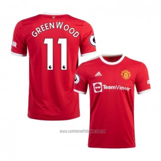 Camiseta del Manchester United Jugador Greenwood 1ª Equipacion 2021-2022