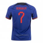 Camiseta del Paises Bajos Jugador Bergwijn 2ª Equipacion 2022