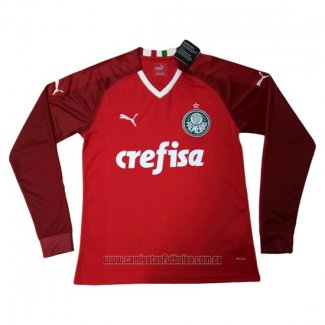 Camiseta del Palmeiras Portero Manga Larga 2019 Rojo