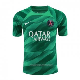 Camiseta del Paris Saint-Germain Portero 2023-2024 Verde