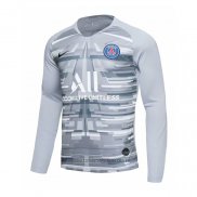 Camiseta del Paris Saint-Germain Portero Manga Larga 2020-2021 Gris