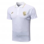 Camiseta Polo del Brasil 2022-2023 Blanco