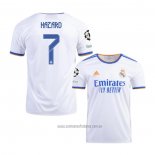 Camiseta del Real Madrid Jugador Hazard 1ª Equipacion 2021-2022