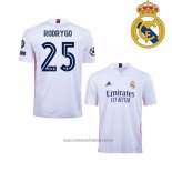 Camiseta del Real Madrid Jugador Rodrygo 1ª Equipacion 2020-2021