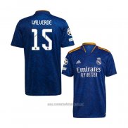 Camiseta del Real Madrid Jugador Valverde 2ª Equipacion 2021-2022