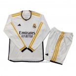 Camiseta del Real Madrid 1ª Equipacion Nino Manga Larga 2023-2024
