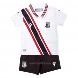 Camiseta del Stoke City 2ª Equipacion Nino 2022-2023 Blanco