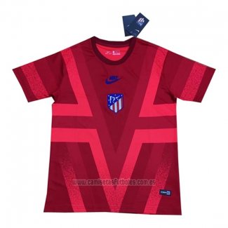 Camiseta de Entrenamiento Atletico Madrid 2019-2020 Rojo