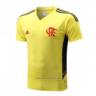 Camiseta de Entrenamiento Flamengo 2022-2023 Amarillo