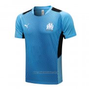 Camiseta de Entrenamiento Olympique Marsella 2021-2022 Azul