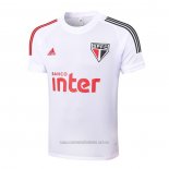 Camiseta de Entrenamiento Sao Paulo 2020-2021 Blanco