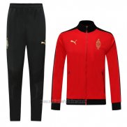 Chandal de Chaqueta del AC Milan 120 Anos 2019 Rojo