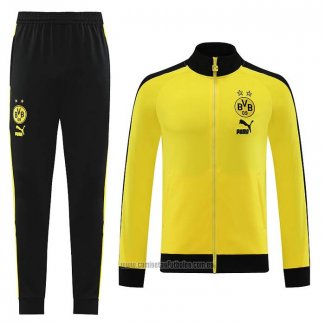 Chandal de Chaqueta del Borussia Dortmund 2023-2024 Amarillo