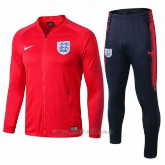 Chandal de Chaqueta del Inglaterra 2018-2019 Rojo