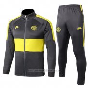 Chandal de Chaqueta del Inter Milan 2019-2020 Gris