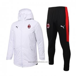 Chandal de Invierno del AC Milan 2020-2021 Blanco