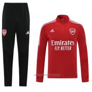 Chandal de Sudadera del Arsenal 2021-2022 Rojo