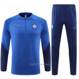 Chandal de Sudadera del Inter Milan 2022-2023 Azul